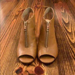 Brown Leather Blaine Turner Heels